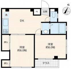 エステート立石の物件間取画像